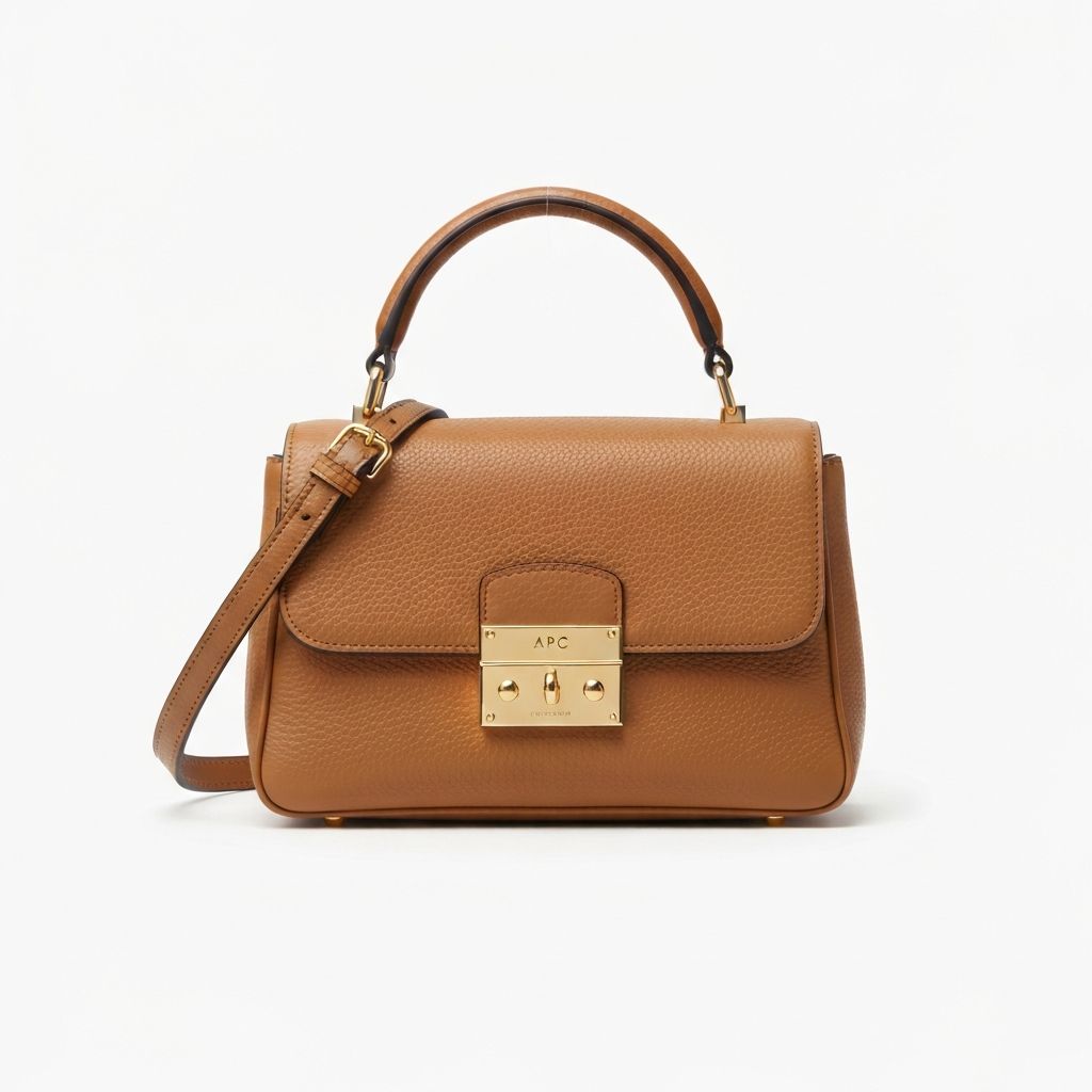 A.P.C. Jamie bag caramel