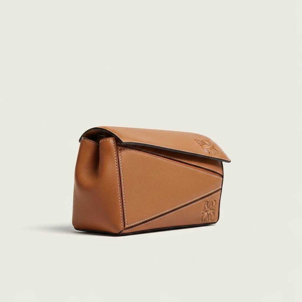 Loewe Puzzle small tan front